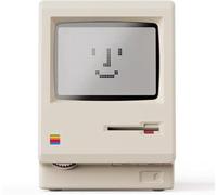 LEADMZSZK New Maclock Retro Clock Creativity Specific Student Alarm Wake Up Artifact Desktop Decor Computer Keyboard Creation