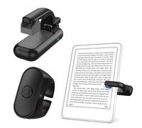 LeadsaiL Page Turner for Kindle Paperwhite/Scribe/Oasis, Wireless RF Remote Control Clicker for iPhone, iPad, Android Tablets, e-Readers, Camera Shutter and Video Trigger, Black