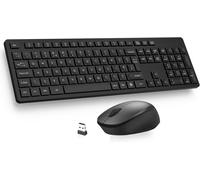 LeadsaiL Wireless Keyboard and Mouse Set, 2.4GHz USB Computer Keyboards and Mou