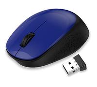 LeadsaiL Wireless Mouse for Laptop, Silent Cordless USB, 3 Buttons, 1600DPI, Blue, Windows 10/8/7/XP/Mac