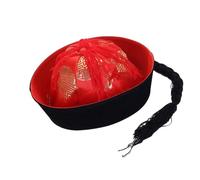 LEADSDGE Chinese Mandarin Hat For Dress Up And Photography Props For Role Play And Theater Funny Eunuch Hat Adult Costume