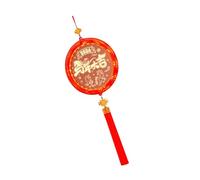 LEADSDGE Decorative Holiday Hanging Ornament Glowing Pendant with Low Heat Lighting and Simple Installation for Parties Acrylic Holiday Decoration