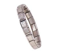 LEADSDGE Elegant Italian Inspired Charm Set With Sturdy Stainless Steel Link Accessory For Creative Jewelry Making