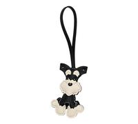 LEADSDGE Fashionable Sturdy Schnauzer Dog Keychain Charm Pendant for Personalize Elegant Styles and Fashion Statement Pieces