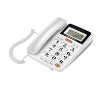 LEADSDGE Fixed Landline Phone Desktop Telephone For Corporate Offices And Hospitality Caller Identification