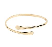 LEADSDGE Mean Adjustable Gothic Arm Cuff Filigree Golden/Silver Armlet Armband Rocking Malicious Gold Bangle for Jewelry Making