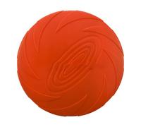 LEADSDGE NonSlip Dog Flying Discs Chew Outdoor Toy Rubber Soft Training Exercise For Active Pet Rubber Chewable Pet