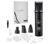 LEADSDGE Quiet Electric Dog Unguis Pruner Reducing Noise Fear Gentle Crushing for Sensitive Animals Security Guard Ergonomic Plan USB Transportable Charging Gentle