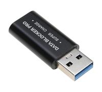 LEADSDGE USB Data Blocking Quick Charging Compatible Stop Data Theft USB Data Protector For Any Occasion