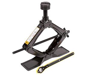 LEADSTAND Scissor Jack is a Fast and Labor-Saving Design, Load 1.8 tons, Maximum Height is 419mm. The Bottom is Enlarged