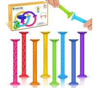 LEADSTAR 8 Pack Sensory Squishy Fidget Toys for Kids, Maze Sensory Toys for Kids&Adults with Autism, ADHD - Gel Filled, Autistic Calming Toy for Children Kids Stress Anxiety Relief Developmental Toy