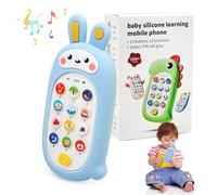 LEADSTAR Baby Mobile Phone, Toy Phone for 1 2 3 Year Old, Fake Phone Toys for 1 Year Old Girls Boys, Baby Toys 6 12 Months, Gifts for 1 2 3 Year Old, Birthday Presents for Toddlers Age 1+