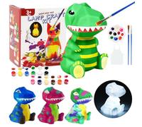 LEADSTAR Dinosaur Lamp Painting Kits, Arts and Crafts for Kids Ages 6-12 Glow in The Dark Kit, Art Supplies Toy, Kids Creative Craft Paint Kits, Arts & Crafts for 3+ Boys Girls Birthday Party Gift Toy