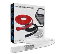 LEADTOPS Car Door Edge Guards, 16.4FT 5M U Shape Moulding Rubber Edge Trim Car Door Protector Guard White Color