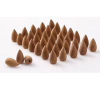 Leadwider Backflow Incense Cones Natural Sandalwood Resin Long Burning Extra Large Conesfor Cascading Waterfall Smoke Effect- Relaxation Meditation Yoga Aromatherapy Home Fragrance Spiritual Decor