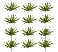 Leaf 12 X 40Cm Artificial Crocodile Fern Plant