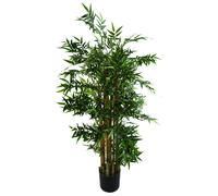 Leaf 120cm Artificial Oriental Bamboo Plant - 120cm - Green - 120cm