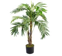 Leaf Design 120cm Leaf Large Artificial Realistic Palm Tree (Natural)