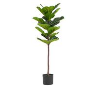 Leaf 120Cm Premium Artificial Fiddle Fig Tree