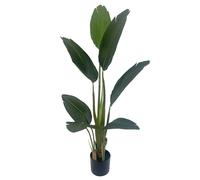 Leaf 120cm UV Traveller Banana Palm Tree in Green Leaf Green