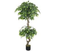 Leaf 150Cm Artificial Twisted Ficus Tree