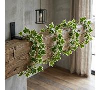 Leaf 160Cm Artificial Garland Hanging Plant Faux Foliage Variegated