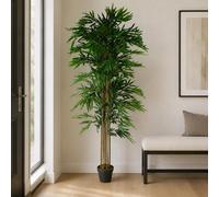 Leaf 180Cm (6Ft) Artificial Bamboo Plants Trees Green