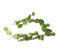 Leaf 180cm Artificial Hanging Trailing Devil's Ivy Plant in Green Leaf Green