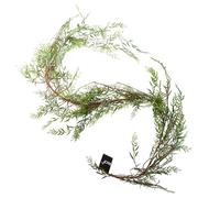Leaf 200cm Artificial Garland Hanging Trailing Willow Plant in Green Leaf Green