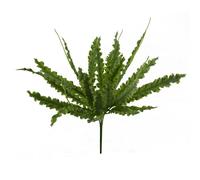 Leaf 40cm Artificial Crocodile Fern Plant - 40cm - Green - 40cm