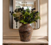 Leaf 40Cm X 32Cm Aztec Composite Textured Vase Composite Plant Pot
