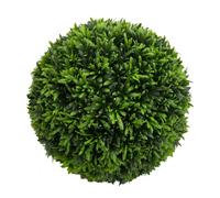 Leaf 45cm Artificial Thyme Topiary Ball - 45cm - 45cm - Green