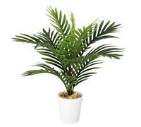 Leaf 50cm Artificial Mini Palm Tree in Green Leaf Green