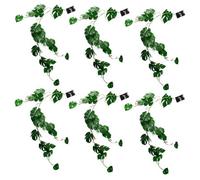 Leaf 6 X 100Cm Artificial Hanging Trailing Monstera Plant Premium