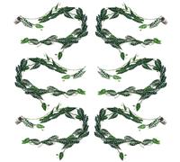 Leaf Design Artificial Hanging Plants Multipack,6 X 180cm Amazonica