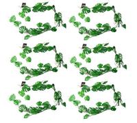 Leaf 6 X 180Cm Artificial Hanging Trailing Monstera Plant Premium