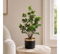 Leaf 60Cm Artificial Aglaia Odorata Bonsai Ficus Tree