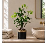 Leaf 60Cm Artificial Banyan Bonsai Ficus Tree