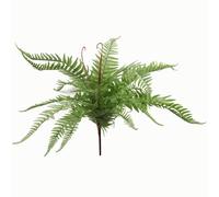 Leaf 60cm Artificial Bushy Dixie Wood Fern Light Green Plant Leaf Green