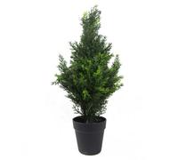 Leaf 60Cm Artificial Cedar Cypress Topiary Uv Resistant Outdoor