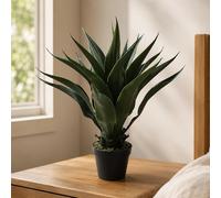 Leaf 60cm Deluxe Yukka Artificial in Green Leaf Green
