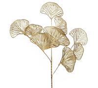 Leaf 65cm Golden Leaves Flower Arrangement Decoration - 65cm - Gold - 65cm