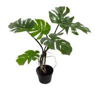 65cm Leaf realistic Artificial Monstera Cheese Plant Leaf Green One Size