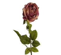 Leaf 70cm Artificial Dark Pink Rose - 70cm Dark Pink Rose - 70cm - 70cm