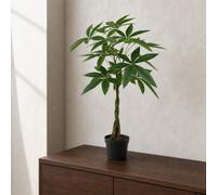 Leaf 70Cm Artificial Money Tree Pachira Realistic Faux Plant Premium