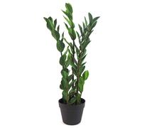 Leaf 75Cm Artificial Zanzibar Green Gem Zamioculcas Succulent Indoor Plant, Green