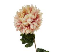Leaf 75Cm Extra Large Reflex Chrysanthemum - Pink