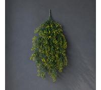 Leaf 76Cm Hanging Uv And Fire Resistant Artificial Variegated Plant
