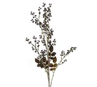 Leaf 85Cm Artificial Dark Berry Stem