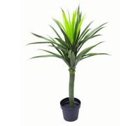 Leaf Design 90cm (3ft) Large Artificial Yukka Plant Spiky Realistic Tree Plant